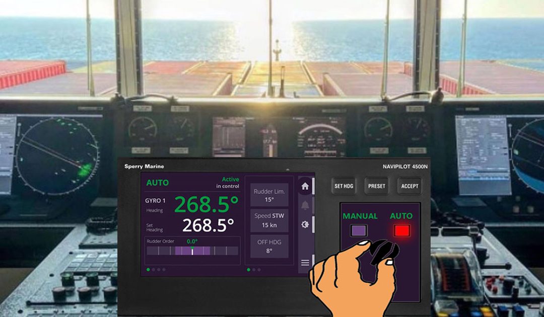 When To Change From Ship’s Autopilot to Manual Steering